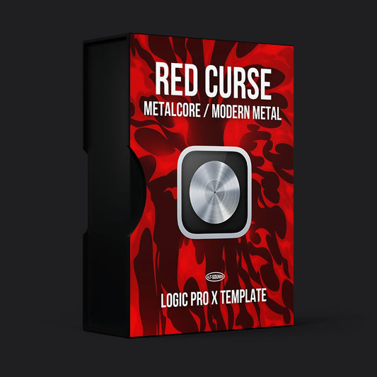 RED CURSE - METALCORE / MODERN METAL (Logic Pro X Template)
